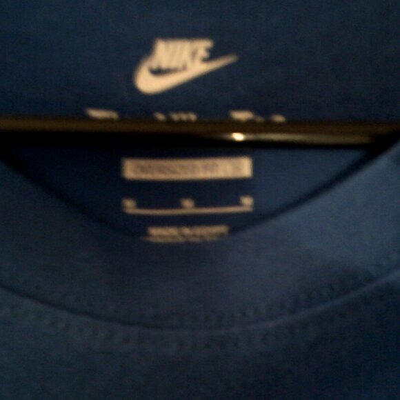 NEW NIKE BASKETBALL "Max90 Basketball Orbit Tee" MEN'S BLUE T-SHIRT M FV8418-480 - Picture 3 of 7